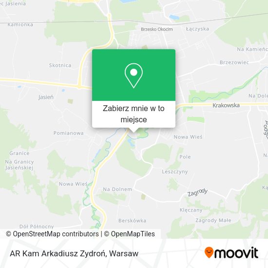 Mapa AR Kam Arkadiusz Zydroń