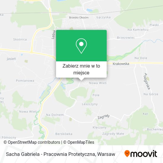 Mapa Sacha Gabriela - Pracownia Protetyczna