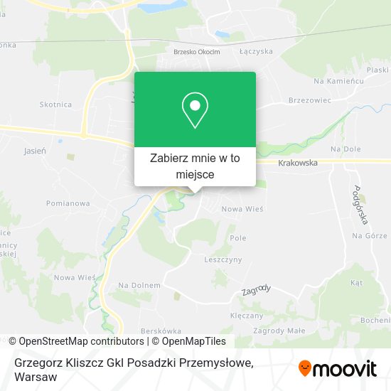 Mapa Grzegorz Kliszcz Gkl Posadzki Przemysłowe