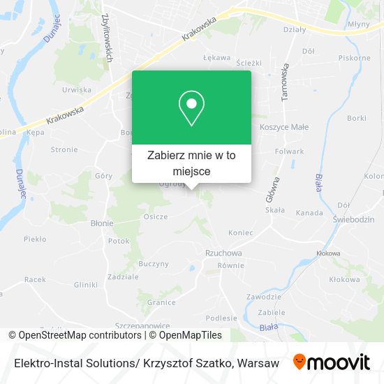 Mapa Elektro-Instal Solutions/ Krzysztof Szatko