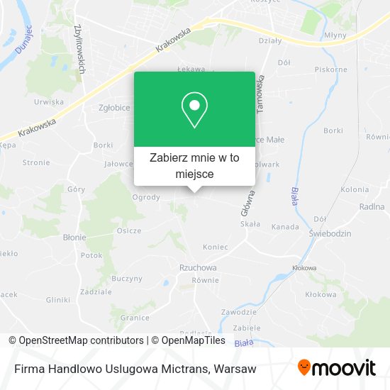 Mapa Firma Handlowo Uslugowa Mictrans