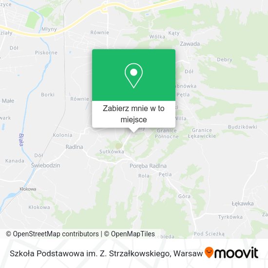 Mapa Szkoła Podstawowa im. Z. Strzałkowskiego