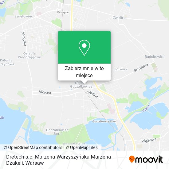 Mapa Dretech s.c. Marzena Warzyszyńska Marzena Dżakeli