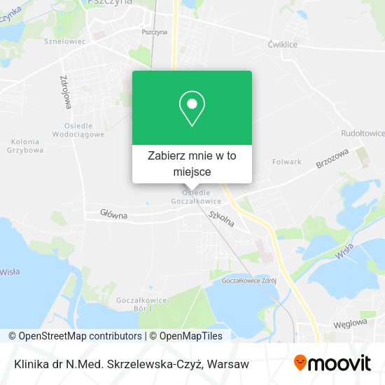 Mapa Klinika dr N.Med. Skrzelewska-Czyż