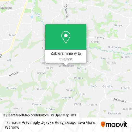 Mapa Tłumacz Przysięgły Języka Rosyjskiego Ewa Góra