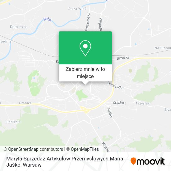 Mapa Maryla Sprzedaż Artykułów Przemysłowych Maria Jaśko