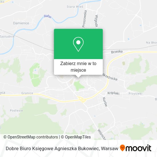 Mapa Dobre Biuro Księgowe Agnieszka Bukowiec