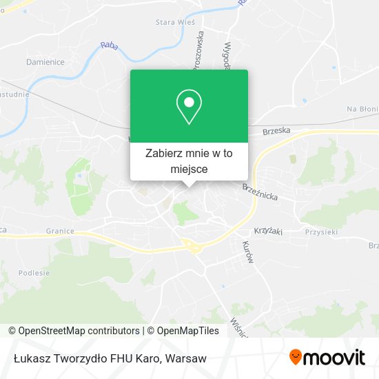 Mapa Łukasz Tworzydło FHU Karo