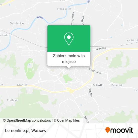Mapa Lemonline.pl