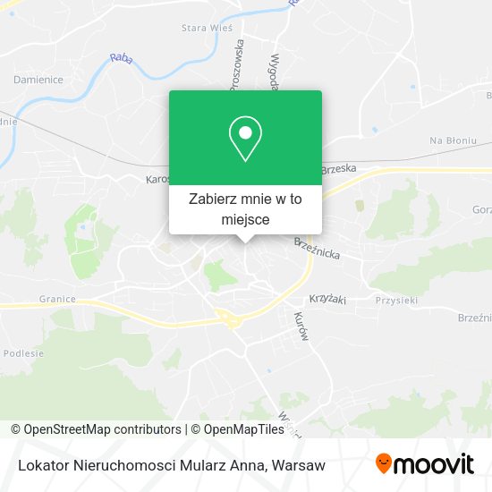 Mapa Lokator Nieruchomosci Mularz Anna