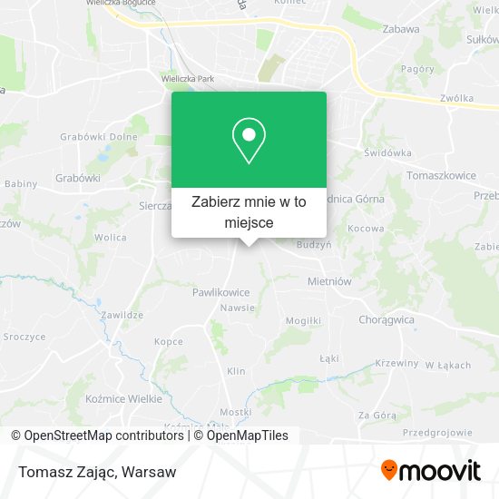 Mapa Tomasz Zając