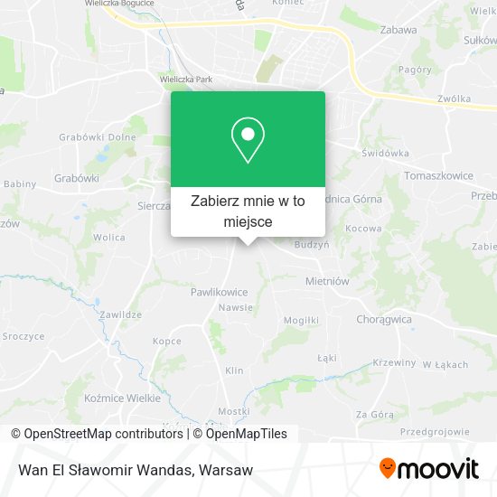 Mapa Wan El Sławomir Wandas