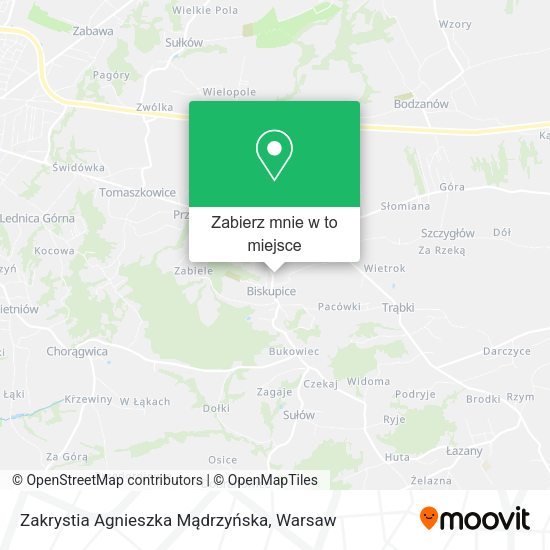 Mapa Zakrystia Agnieszka Mądrzyńska