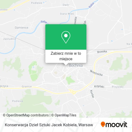 Mapa Konserwacja Dzieł Sztuki Jacek Kobiela