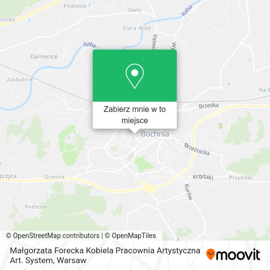 Mapa Małgorzata Forecka Kobiela Pracownia Artystyczna Art. System