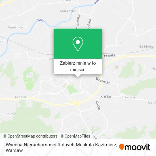 Mapa Wycena Nieruchomosci Rolnych Muskala Kazimierz