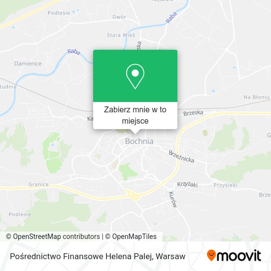 Mapa Pośrednictwo Finansowe Helena Palej