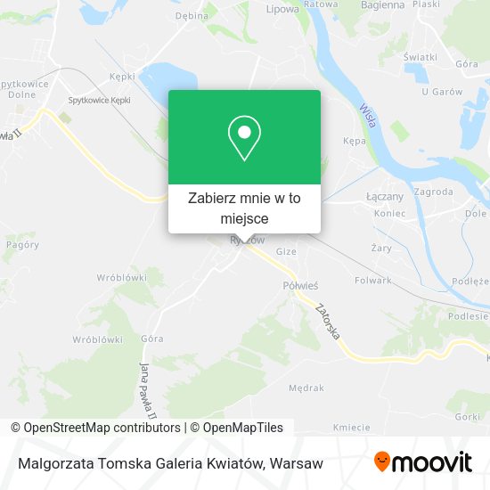 Mapa Malgorzata Tomska Galeria Kwiatów