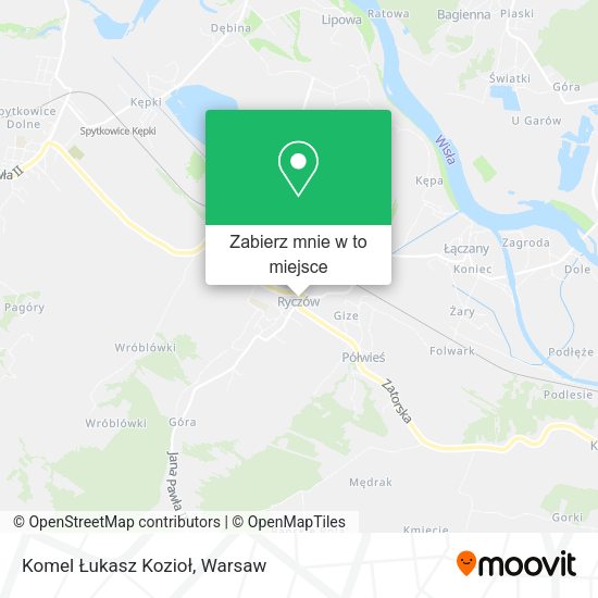 Mapa Komel Łukasz Kozioł