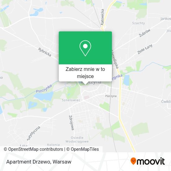 Mapa Apartment Drzewo