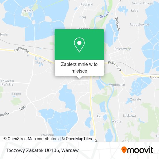 Mapa Teczowy Zakatek U0106