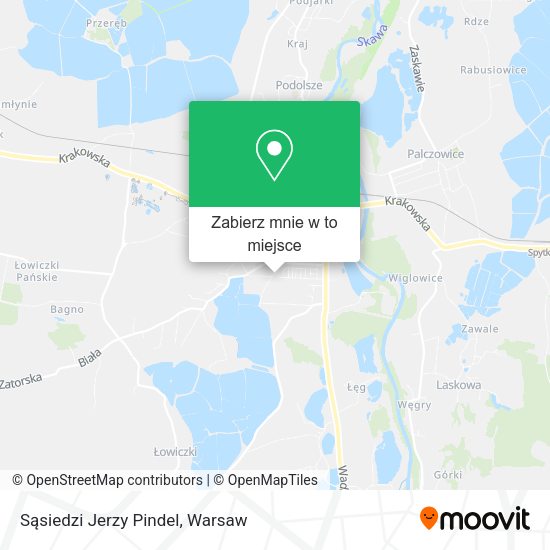 Mapa Sąsiedzi Jerzy Pindel