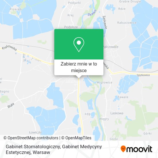 Mapa Gabinet Stomatologiczny, Gabinet Medycyny Estetycznej