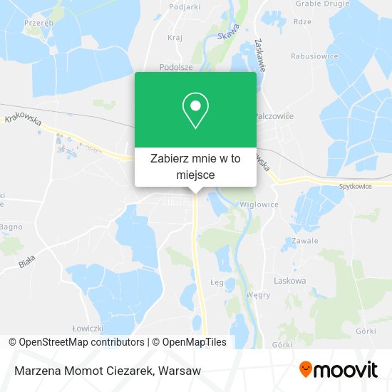 Mapa Marzena Momot Ciezarek