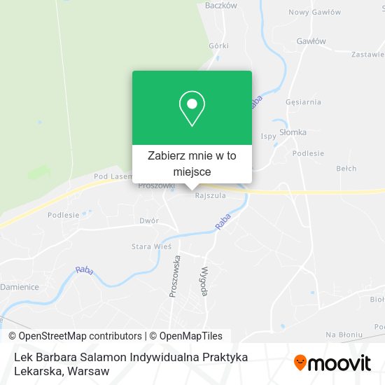 Mapa Lek Barbara Salamon Indywidualna Praktyka Lekarska