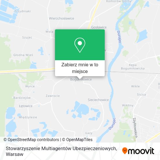 Mapa Stowarzyszenie Multiagentów Ubezpieczeniowych