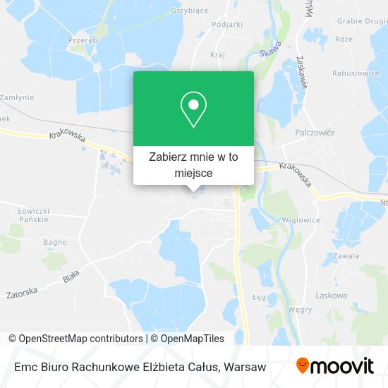 Mapa Emc Biuro Rachunkowe Elżbieta Całus