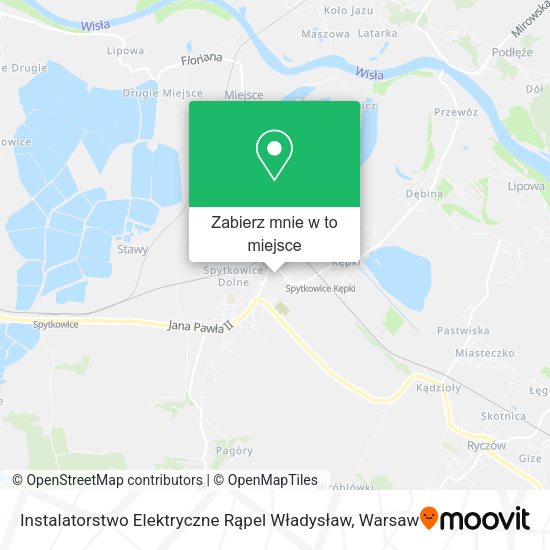 Mapa Instalatorstwo Elektryczne Rąpel Władysław