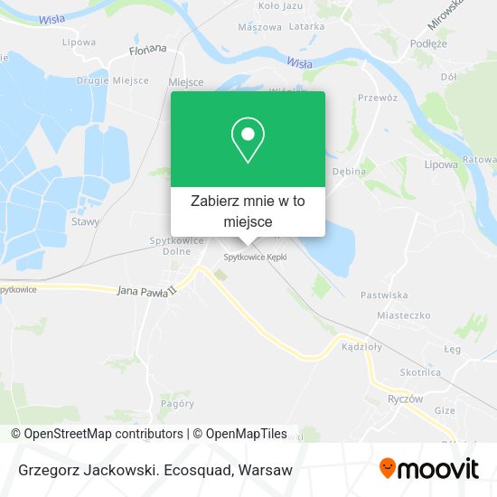 Mapa Grzegorz Jackowski. Ecosquad