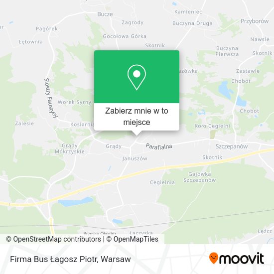 Mapa Firma Bus Łagosz Piotr