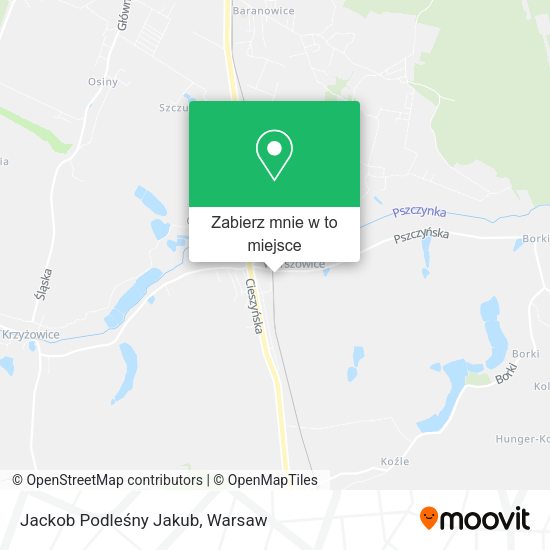 Mapa Jackob Podleśny Jakub