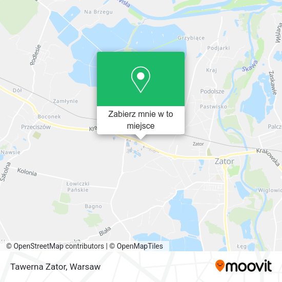 Mapa Tawerna Zator