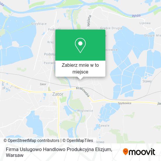 Mapa Firma Uslugowo Handlowo Produkcyjna Elizjum