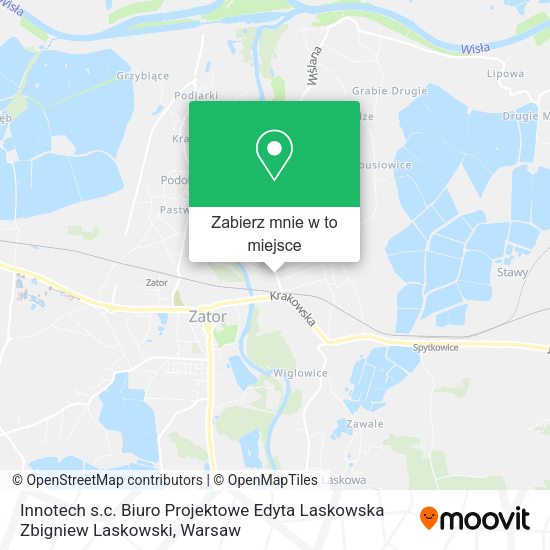 Mapa Innotech s.c. Biuro Projektowe Edyta Laskowska Zbigniew Laskowski