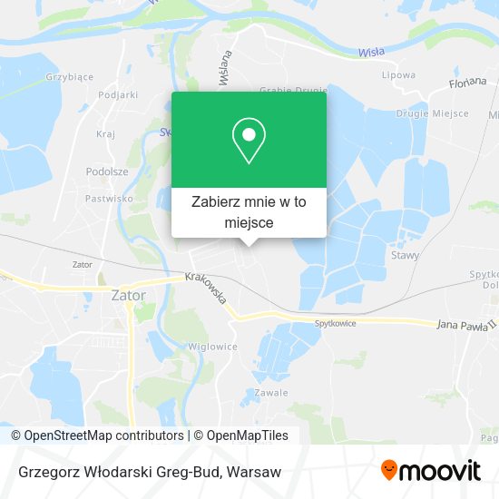 Mapa Grzegorz Włodarski Greg-Bud