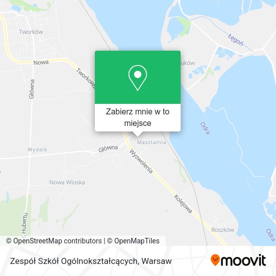 Mapa Zespół Szkół Ogólnokształcących