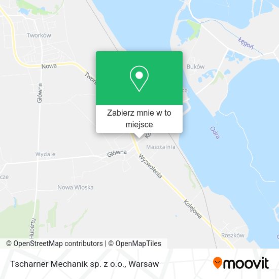 Mapa Tscharner Mechanik sp. z o.o.