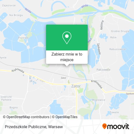 Mapa Przedszkole Publiczne