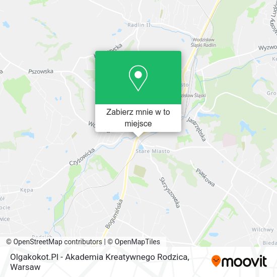 Mapa Olgakokot.Pl - Akademia Kreatywnego Rodzica