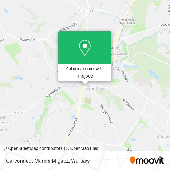 Mapa Carconnect Marcin Migacz