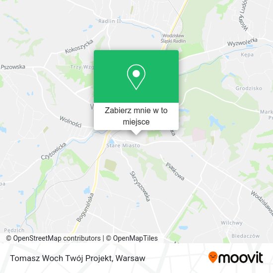 Mapa Tomasz Woch Twój Projekt