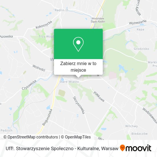 Mapa Uff!. Stowarzyszenie Społeczno - Kulturalne