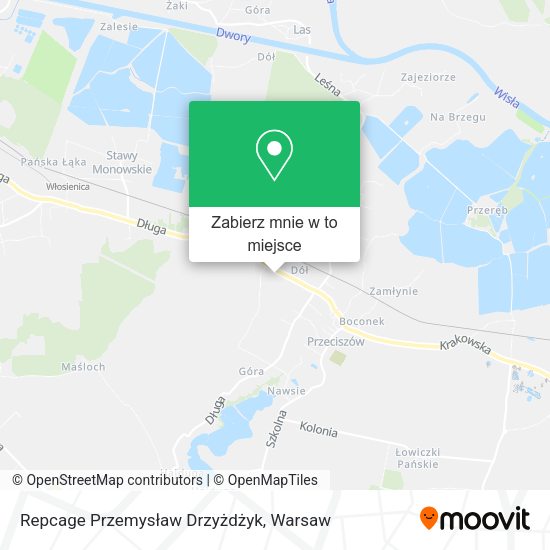 Mapa Repcage Przemysław Drzyżdżyk