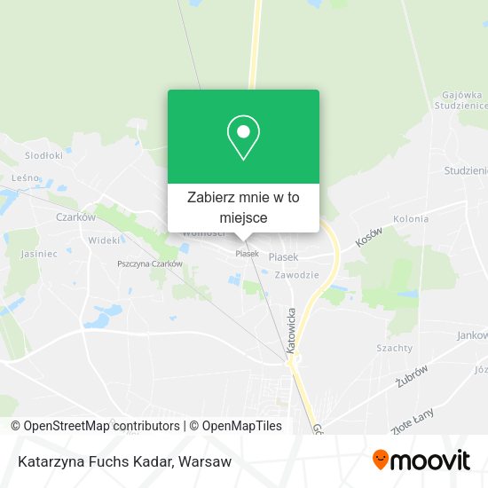 Mapa Katarzyna Fuchs Kadar