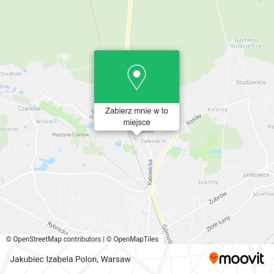 Mapa Jakubiec Izabela Polon