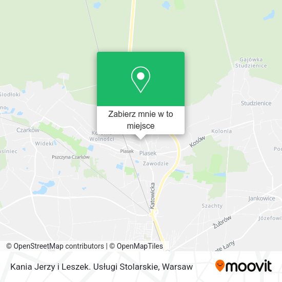 Mapa Kania Jerzy i Leszek. Usługi Stolarskie